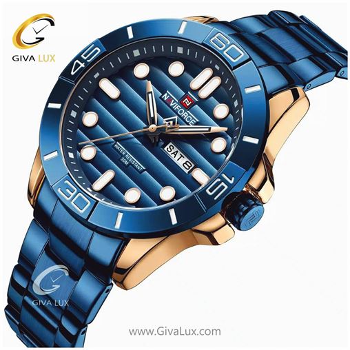 ساعت مچی مردانه بند فلزی ناوی فورس مدل NF9198 9198rgbe (1).jpg